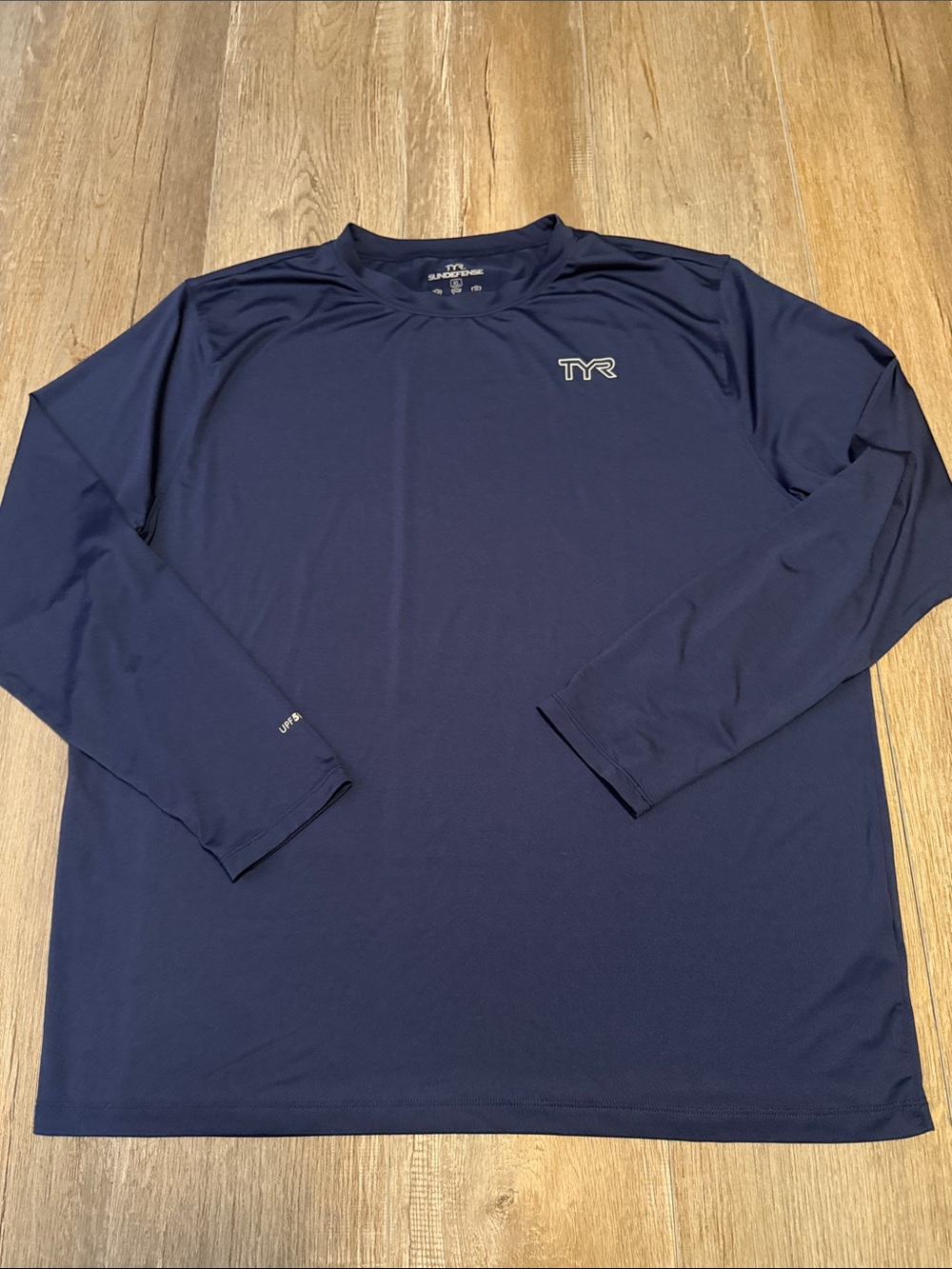 TYR Men's Long Sleeve Performance UPF 50 Shirt